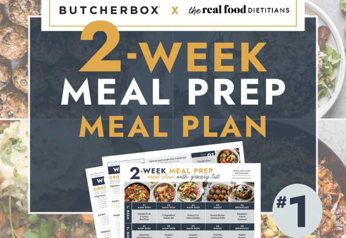 2-Week Meal Prep Meal Plan With Grocery List - Healthier Living Everyday