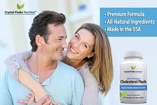 CRYSTAL PEAKS NUTRITION Cholesterol Supplement All Natural   41L8HHuUwBL. AC  